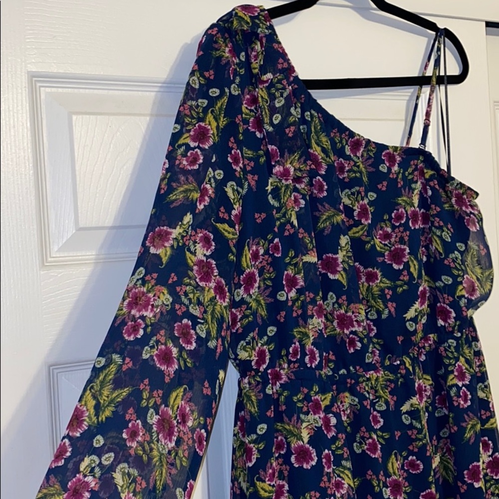 Express high-low floral dress